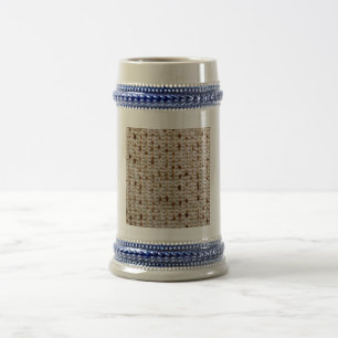 LA TASSE D'ÉLIJAH DE PAIN AZYME/BIÈRE STEIN