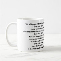 La tasse Douglas "SEULEMENT UN NOM"