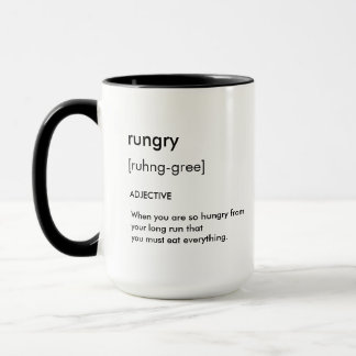 La tasse du coureur de définition de Rungry