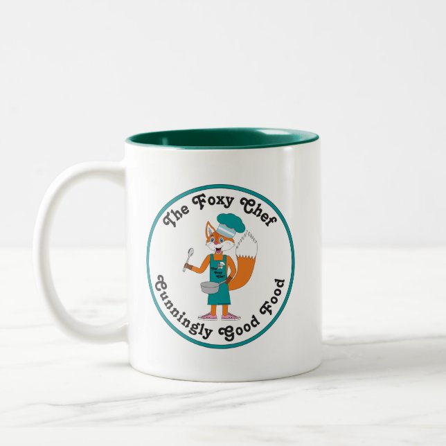 La tasse du logo Foxy Chef - Confortablement Good  (Gauche)