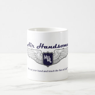 La tasse du pilote beau d'air