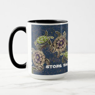 la tasse en pierre de tortue de nj de port - ou