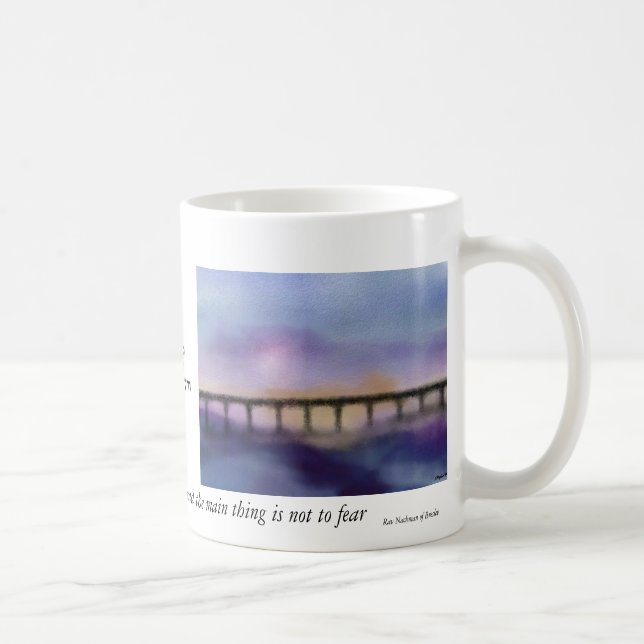 La tasse étroite de pont (Droite)