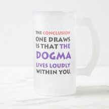 La tasse fort givrée des vies de dogme