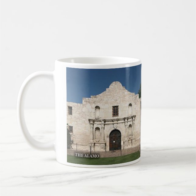 La tasse historique d'Alamo (Gauche)