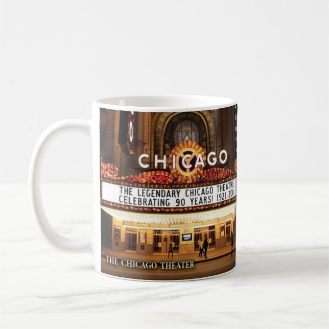 La tasse historique de théâtre de Chicago (Gauche)