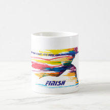 La tasse inspirée de finition