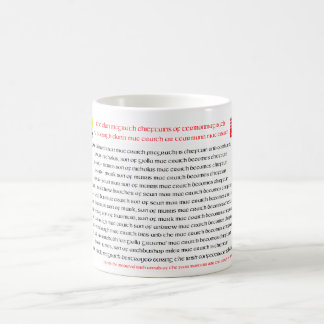 La tasse médiévale de chefs de McGrath