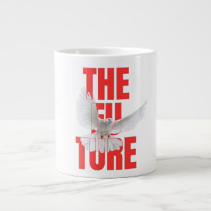 La tasse motivante de typographie future