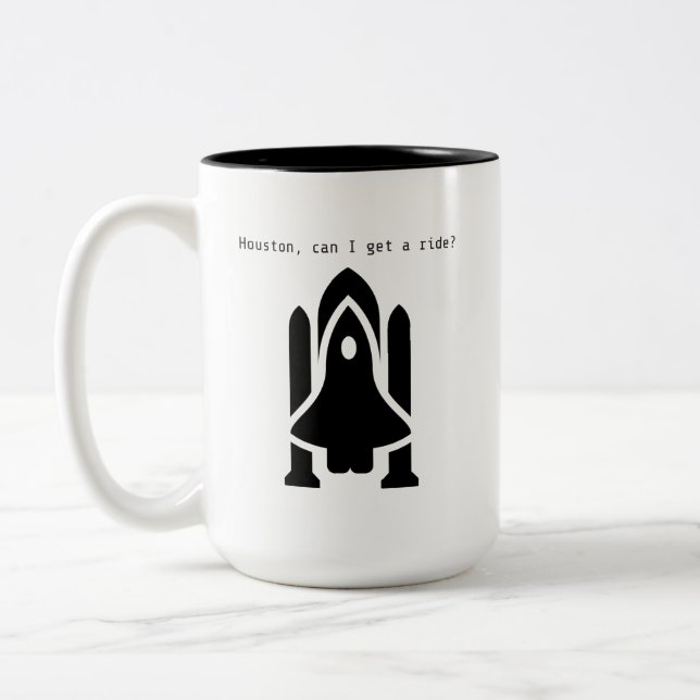 La tasse nerd libre de l'espace de gluten (Gauche)