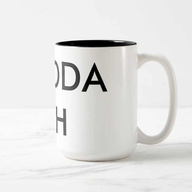 La TASSE officielle du point zéro SHUDDA FUH ! (Droit)