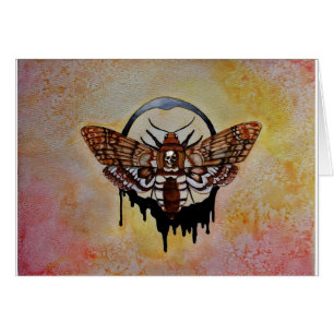 La teigne de faucon de la tête de mort