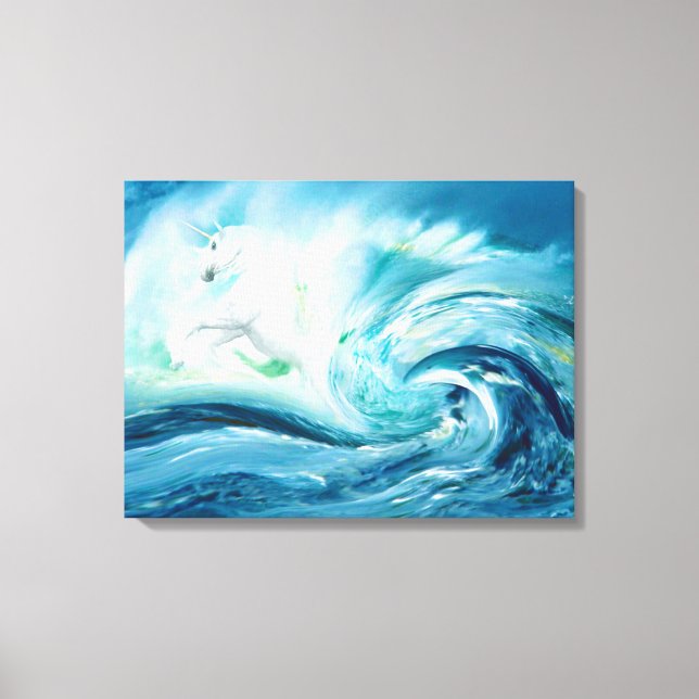 La tempête apporte des cadeaux toile étirée (Recto)