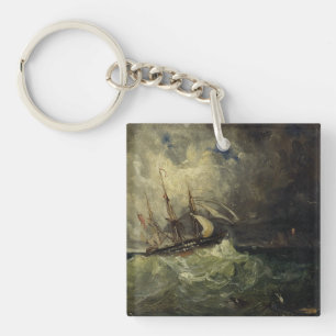 La Tempête – Félix Ziem Keychain