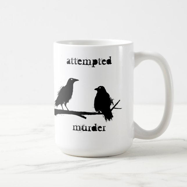 la tentative de meurtre rappelle tasse (Droite)