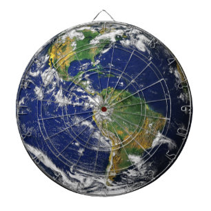 La TERRE de PLANÈTE de la cible de l'ESPACE