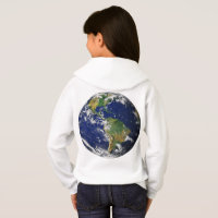 La TERRE de PLANÈTE du sweat - shirt à capuche des
