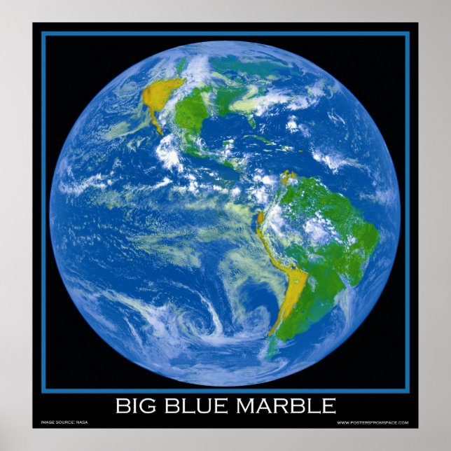 La Terre - Le Grand Marbre Bleu - Des Affiches De  (Devant)