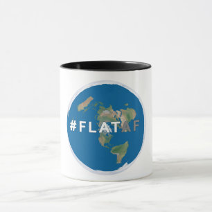 La terre plate plate du #flataf   de la tasse de