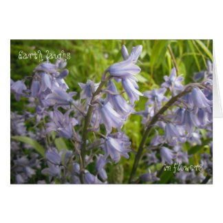 La Terre Rire En Fleurs - Carte Vierge