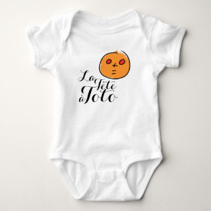 La Tête à Toto Funny Math Jokes Baby Bodysuit