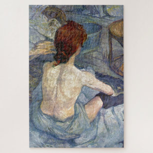 La Toilette Rousse - Toulouse-Lautrec Painting Jigsaw Puzzle
