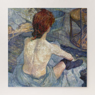 La Toilette Rousse - Toulouse-Lautrec Painting Jigsaw Puzzle