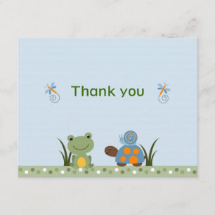 La tortue de grenouille Hippity Merci Cartes de no