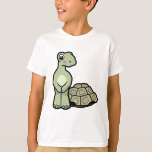 La tortue drôle de SHELL-moins badine le T-shirt