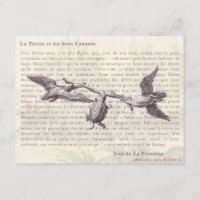 La Tortue et les deux Canards: Jean de La Fontaine