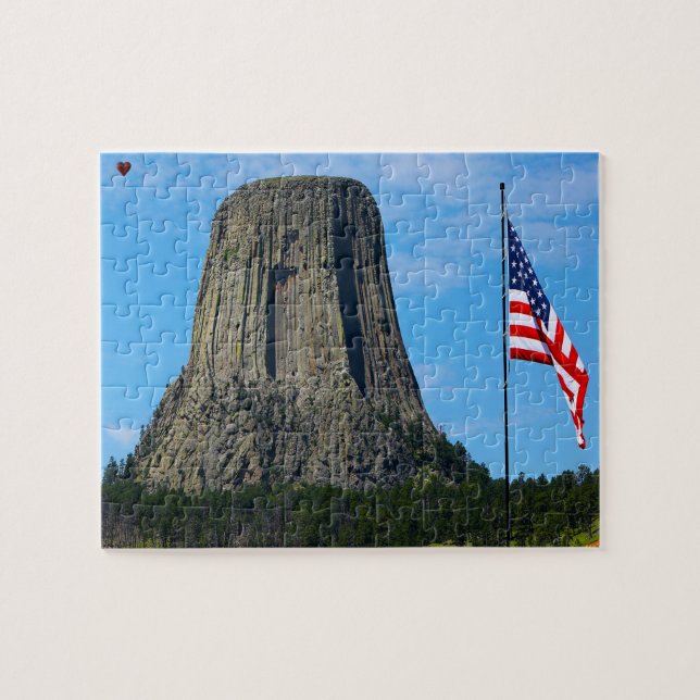 La tour du Diable Puzzle Wyoming (Horizontal)