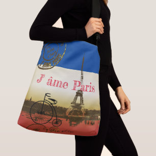 La Tour Eiffel Beverage Crossbody Bag