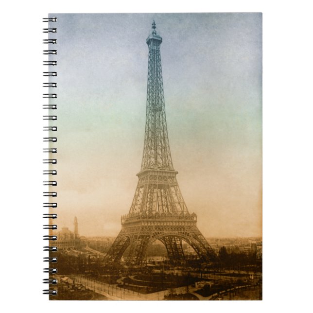 La tour Eiffel dans le Carnet parisien (Devant)