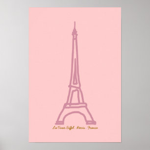 La Tour Eiffel France Paris Poster