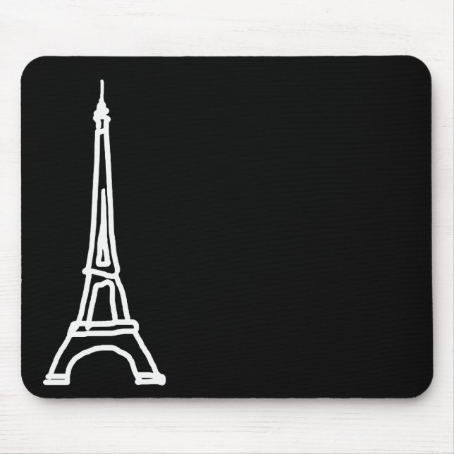 La Tour Eiffel Mouse Pad (Front)