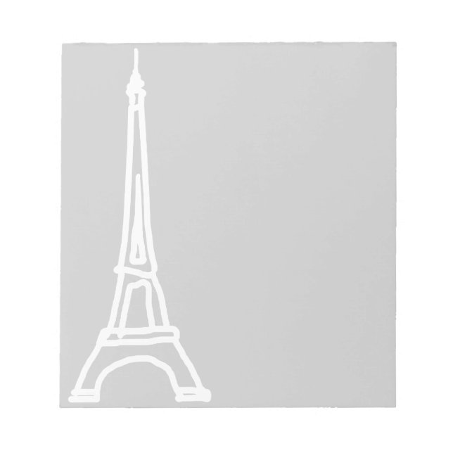 la tour Eiffel Notepad (Front)