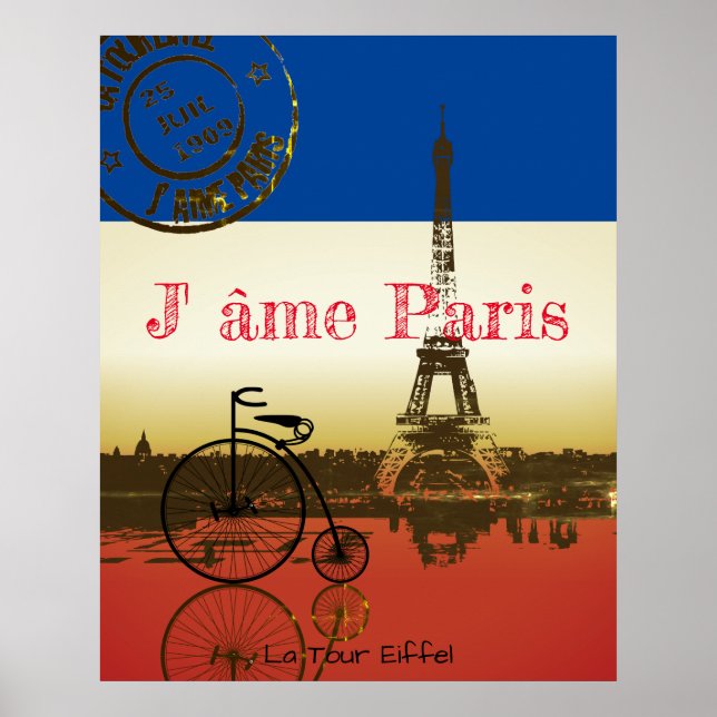 La Tour Eiffel Poster (Front)