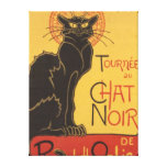 La tournée du Chat Noir Gallery Wrapped Canvas