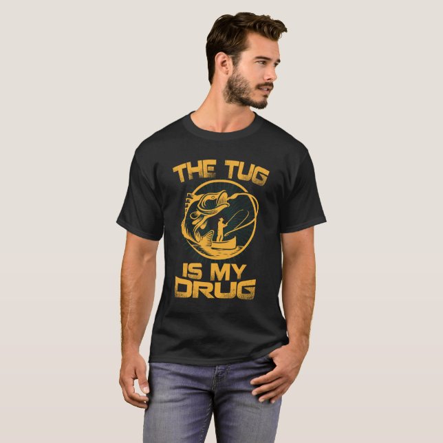 LA TRACTION SUBITE EST MON T-SHIRT DE DROGUE (Devant entier)