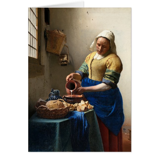 La trayeuse, janv. Vermeer (Devant)