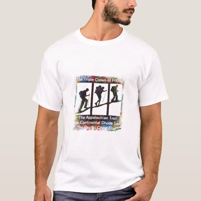La Triple Couronne du T-shirt Randonnée (Devant)