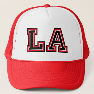 'LA' TRUCKER HAT