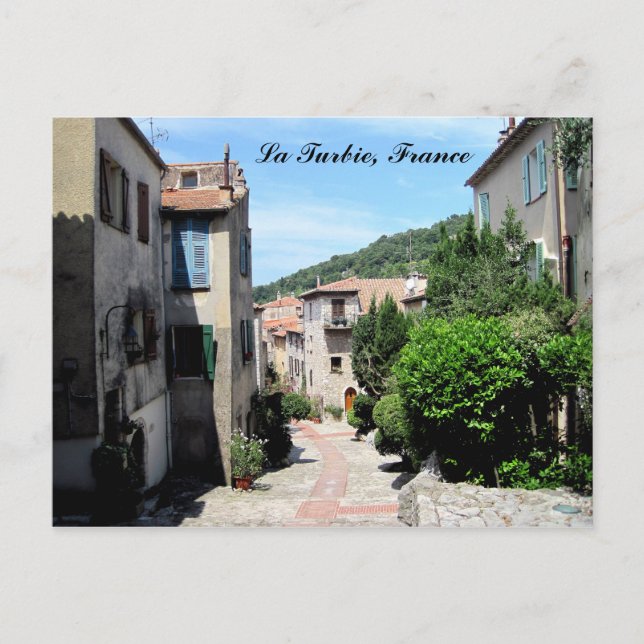 La Turbie, French Riviera, France Postcard (Front)