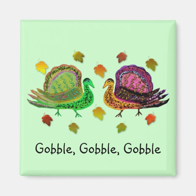 La Turquie à l'automne laisse les Magnets (Devant)