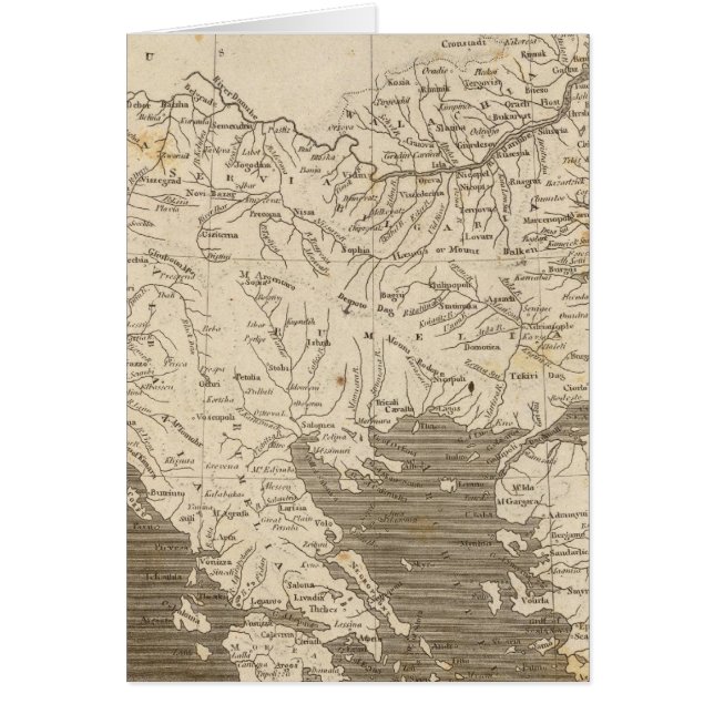 La Turquie en Europe Carte par Arrowsmith (Devant)