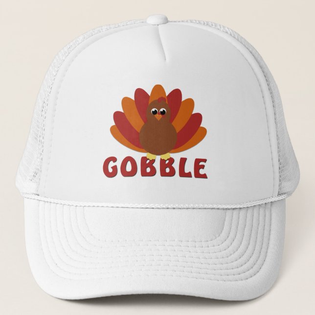 La Turquie mignonne avalent le casquette (Devant)