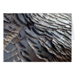 La Turquie sauvage plumes II Design Abstrait de la