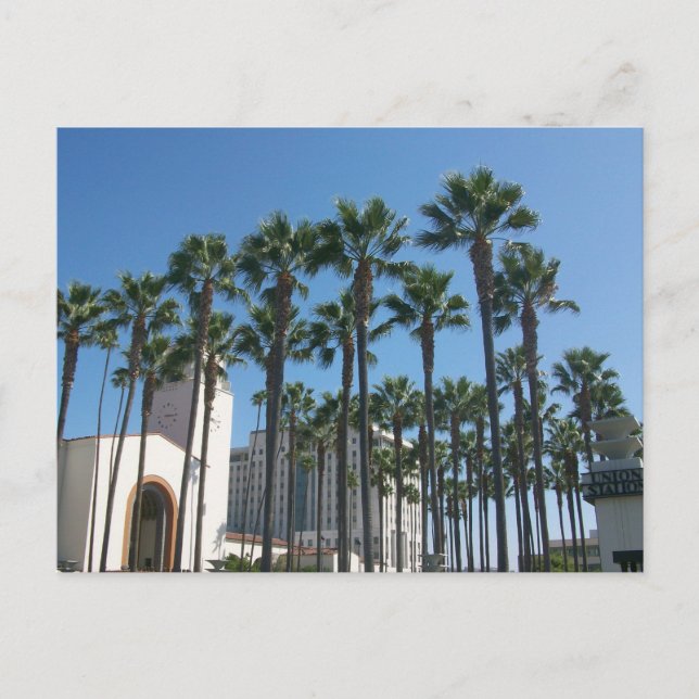  LA  UNION STATION Postcard (Front)