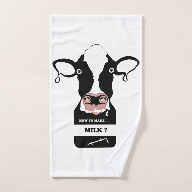 La Vache ! (Serviette à main)