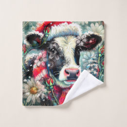 La vache rêve de temps plus chauds Turquoise Rouge